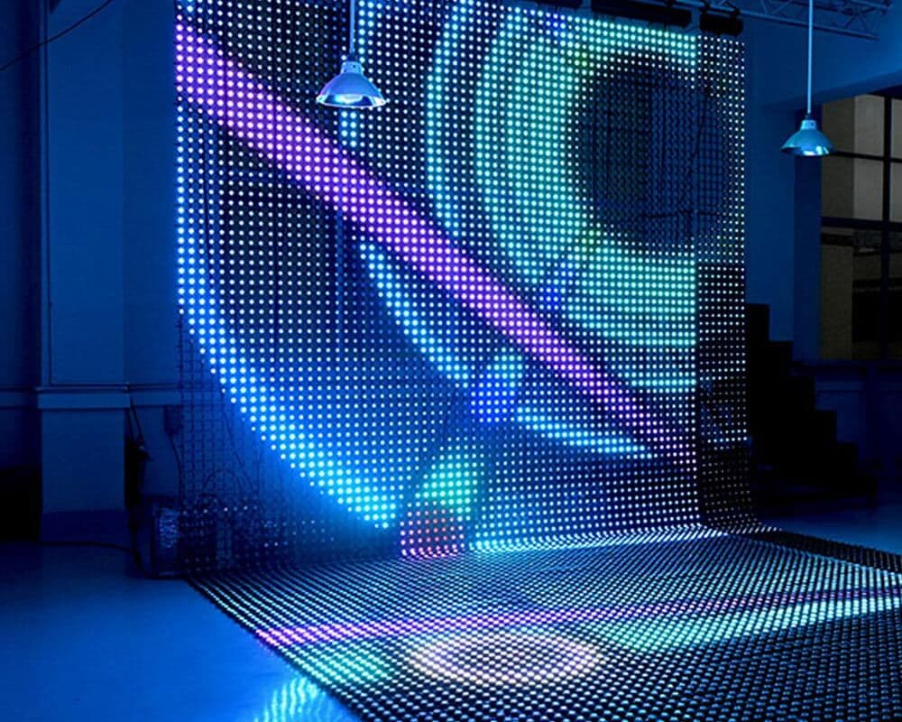 LED Mesh Screen
