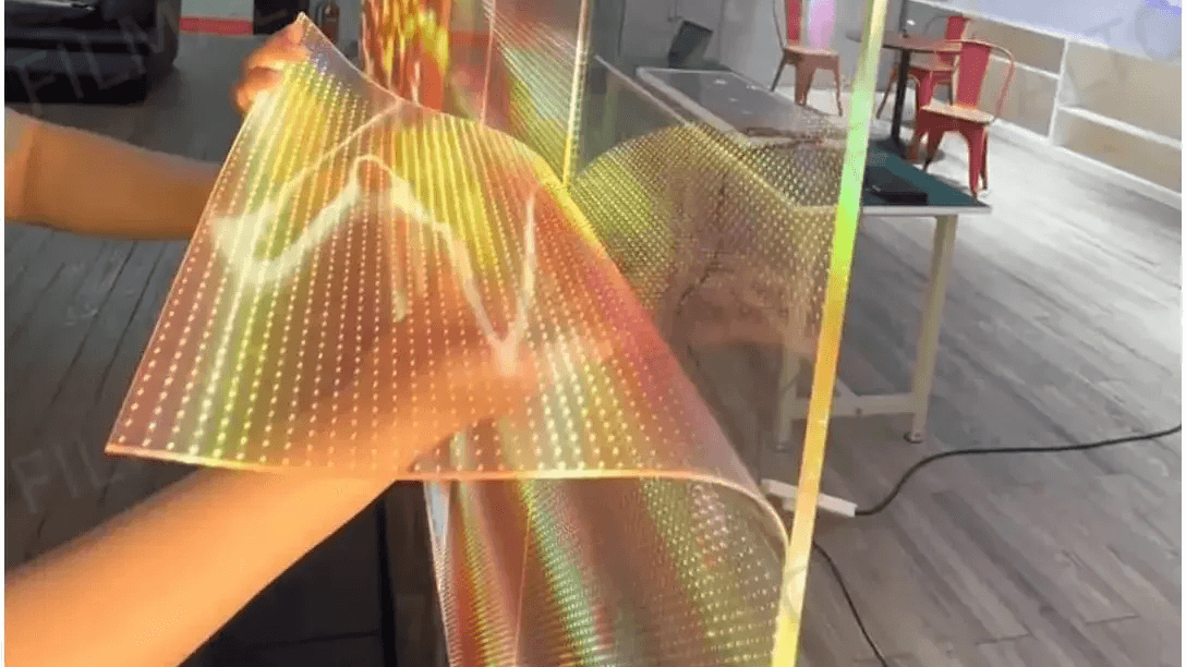 Transparent LED Film